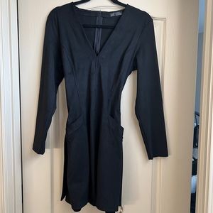 Zara suede dress